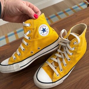 Converse All Star Yellow High-Tops